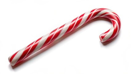Fototapeta premium Candy Cane on White Background