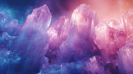 A stunning 3D rendering of a magical icy environment, showcasing ethereal frost, glowing lights, and intricate ice formations, creating a sense of wonder and otherworldly beauty.

