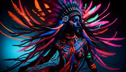 "Guerreras de Ne&oacute;n: Misticismo y Resplandor"