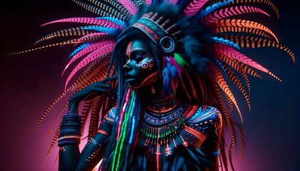 "Guerreras de Ne&oacute;n: Misticismo y Resplandor"