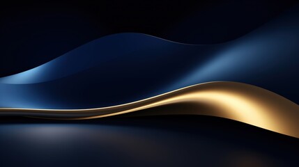 Obraz premium Abstract technology concept curve architectural space background