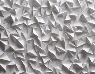 White triangles abstract texture background