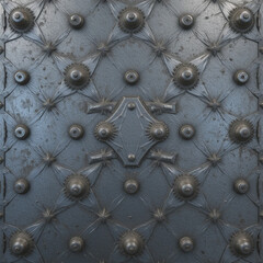 Metal background. Pattern for wallpapers, covers , wall decorations. Oil paint