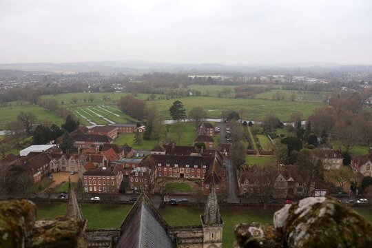Landscape in Salisbury, Wiltshire