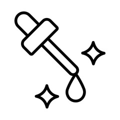 Skin care icon simple vector symbol