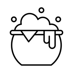 Water soak icon simple vector symbol