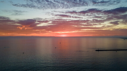 Newport Beach Harbor & Sunset Photos: Scenic Coastlines, Vibrant Skies, Sailboats, and Coastal...