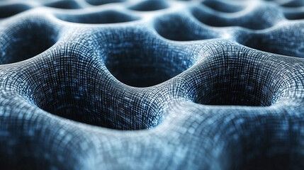 Dynamic digital stream of binary code forming twisted tunnel in cyberspace symbolizing high-speed internet global connectivity and big data flow in modern digitalization era