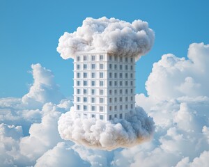 Gateway to the Metaverse: Surreal Office Tower Bridging Realities for Future Business Spaces