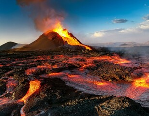 erta ale volcano in danakil ethiopia