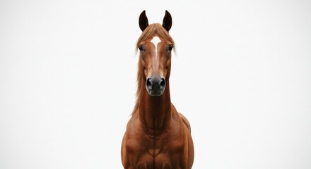 REALISTIC HORSE FOR AGRIBUSINESS COMPOSITION