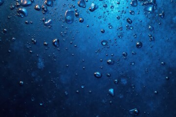 Cold blue neon illuminates abstract metal plates , lines, gradient