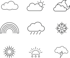 weather icon set