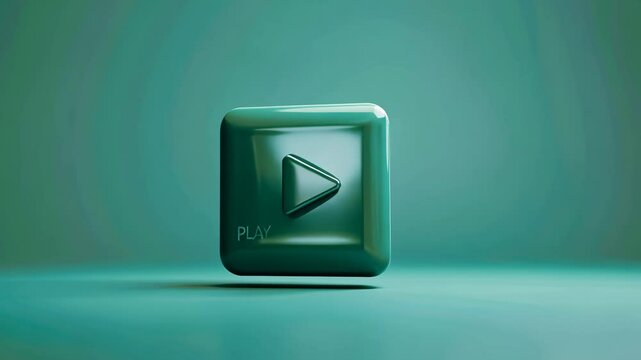 start play intro introduction green power button