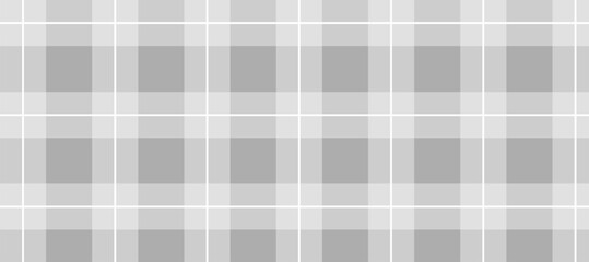 Fototapeta premium Grey and white plaid checkered pattern background