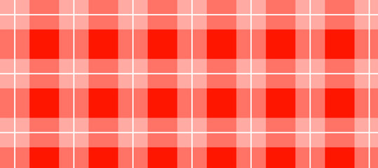 Red and white plaid checkered pattern background