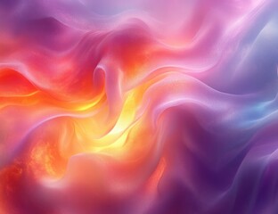 Fototapeta premium Dreamy Pastel Abstract Background with Light Reflections and Prism Effects