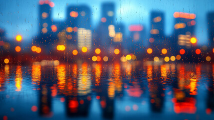 Fototapeta premium A futuristic metropolis featuring advanced architecture and eco-friendly design, symbolizing sustainability, innovation, and the future of urban living with cutting-edge technology and green spaces