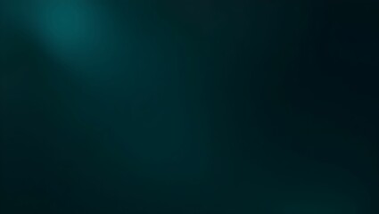Obraz premium Luxurious Midnight Teal to Black Gradient with Iridescent Highlights – High-End Professional Background