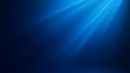 Royal Blue to Deep Black Gradient with Glossy Sheen & Soft Diagonal Streaks &ndash; Modern Luxury Background