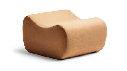 Fototapeta premium Unique Lounge Chair Design Indoor Home Furniture Modern Armchair Elegant Interior Cozy Comfort Relaxation Stylish