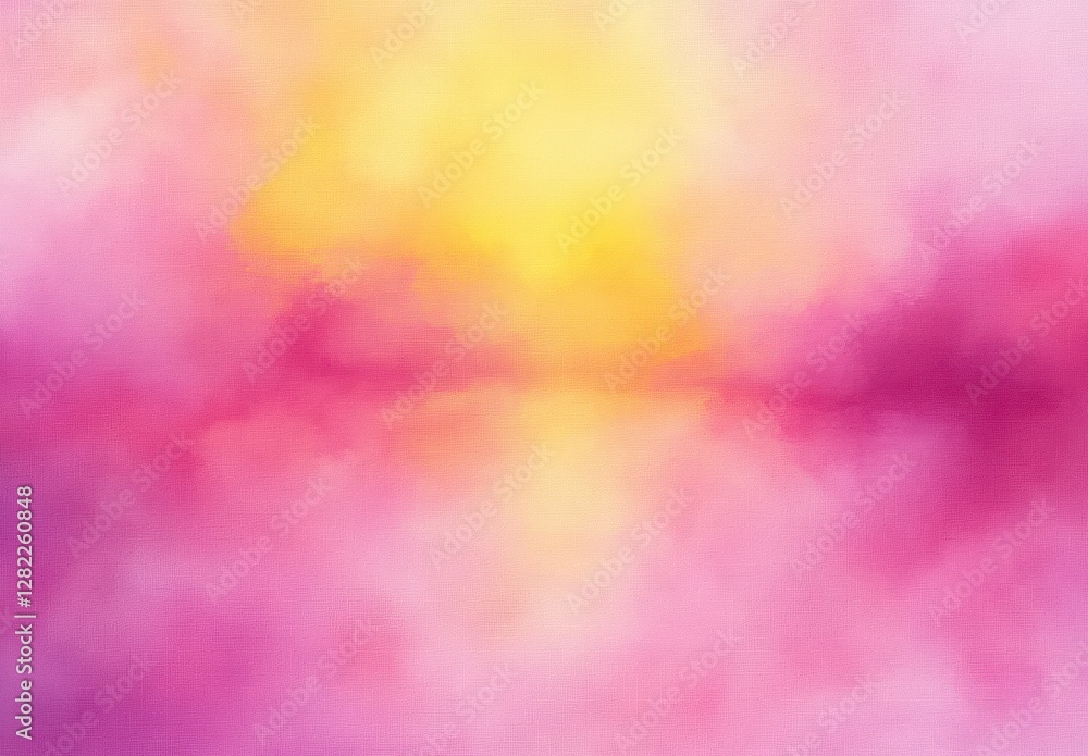 Aufkleber pastel pink and yellow abstract art background for web graphics