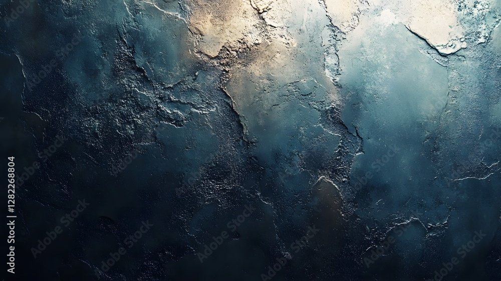 Poster abstract background featuring a dark blue textured wall. ideal for design projects. dark blue textur