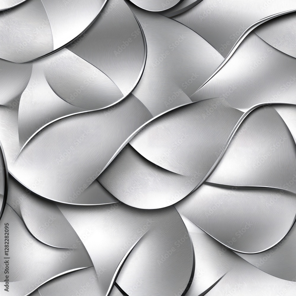Poster the image is a close up of a piece of paper with a pattern of lines and shapes
