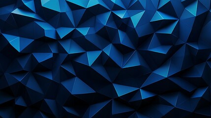 Obraz premium Abstract blue geometric shapes form a textured background pattern