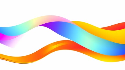 A vector graphic on a pure white background, showcasing a vibrant color palette with contrasting hues and a flat design aesthetic, exhibiting a modern and sleek style.