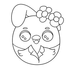 cartoon, illustration, toy, fun, rabbit, art, drawing, Easter festival, Springs, season, easter, flower, art, holiday, spring, design, decoration, celebration, element, cute, outline, vintage, icon