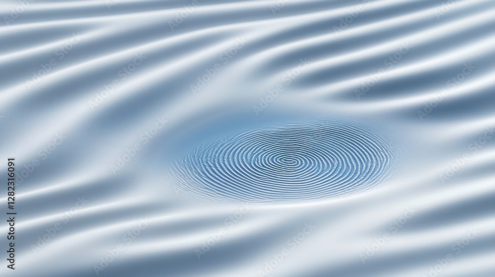 Poster abstract texture with smooth waves and gentle ripples creating a serene atmosphere, ideal for backgr