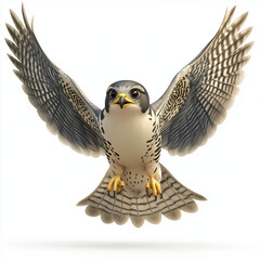 Obraz premium flying action bird