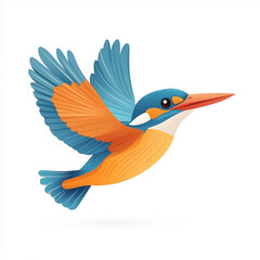 Fototapeta premium flying action bird