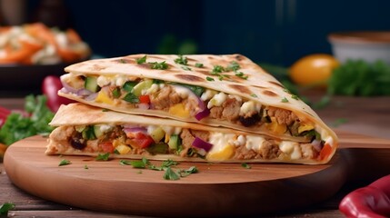 Mashup Pizzadilla - A Perfect Union of Quesadilla and Pizza for an Extraordinary Culinary Experience