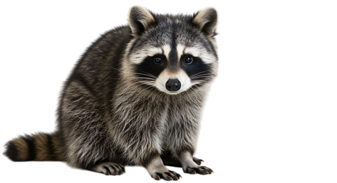Adorable Raccoon Portrait Wildlife Photo Stunning Animal Image