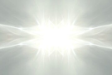 Fototapeta premium Bright light, ethereal glow, abstract background, design element