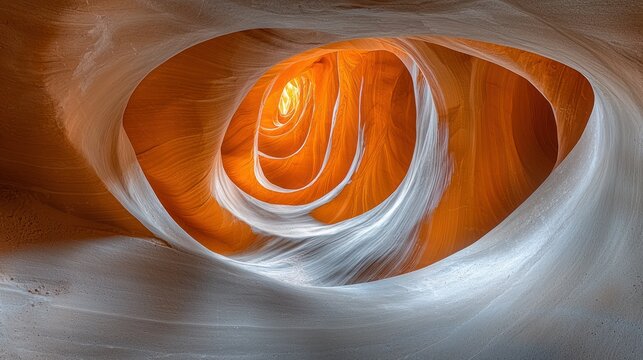 Antelope Canyon light beam, cave formation. Travel background. For tourism poster