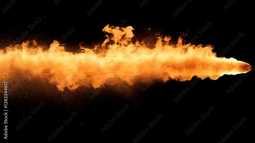 Poster dynamic orange flames erupting against a dark background create a powerful visual effect of combusti