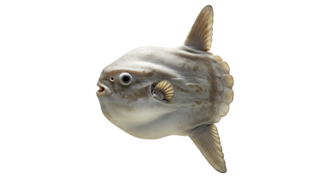 Ocean Sunfish Closeup Stunning Image