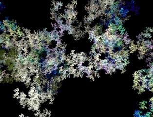 Imaginatory fractal abstract background Image
