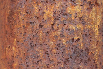texture of rusty iron, cracked paint on an old metalic surface.