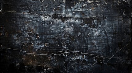 A black and white photo of a wall with a lot of cracks and holes