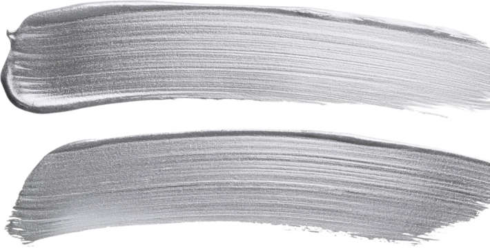 Silver Metallic Paint Brush Strokes Abstract Texture Silver Paint Design Element Graphic Resource