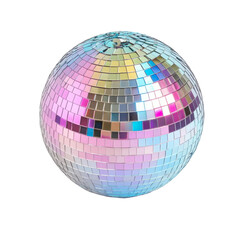 disco ball isolated on white