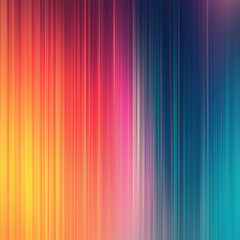 This is a colorful abstract graphic with overlapping stripes of red, orange, yellow, green, blue, purple, pink, and magenta The background is dark, highlighting the vibrant hues - AI-Generated