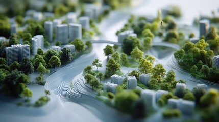 Eco-Cityscape: A Sustainable Urban Paradise