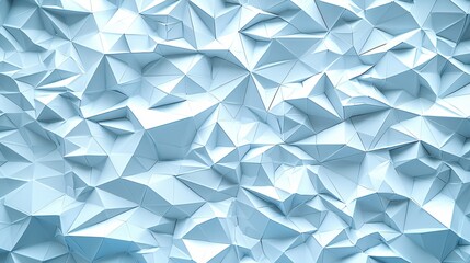 Obraz premium Abstract light blue polygonal texture background