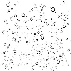 Bubbles Floating Against Bright Background with Soft Light Reflection