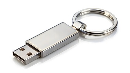 Metal USB Keychain